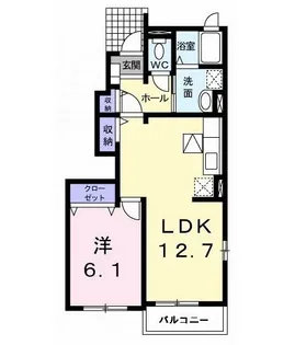 レイクサイド柏の葉壱番館【1階】の間取り