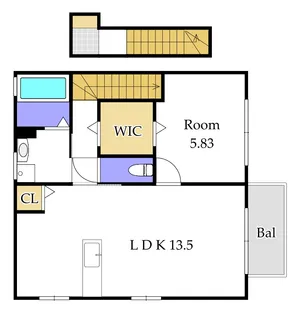 エスポワール平田【2階】の間取り