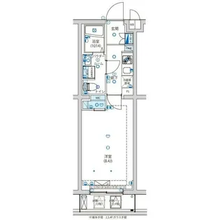 AZEST北赤羽II【3階】の間取り