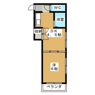 サンシャイン小泉【4階】の間取り