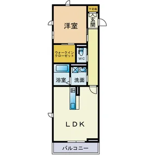 ツリートップ【2階】の間取り