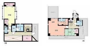 ラ・コルテの間取り