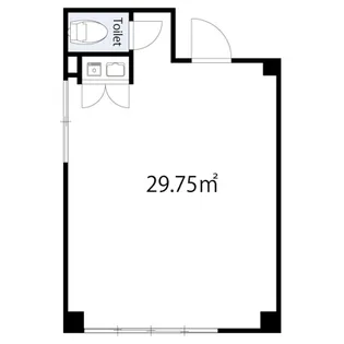 赤坂一ツ木ビル【5階】の間取り