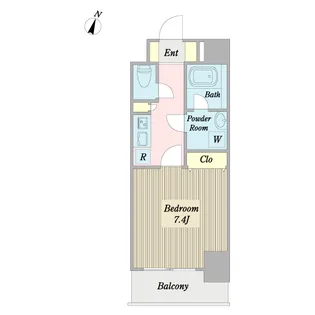 第10シントウキョウビル【3階】の間取り