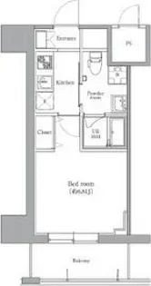 エルプレイス本町【14階】の間取り