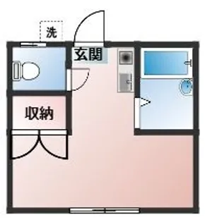 コーポサカキ【1階】の間取り