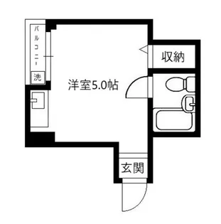 ファースト田島【4階】の間取り