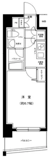 グランフォース横浜関内【3階】の間取り
