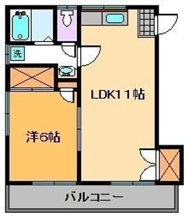 フォンテーヌ栗原【2階】の間取り