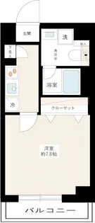 AZEST矢口渡【4階】の間取り