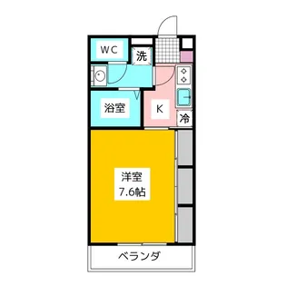 アセット田無【3階】の間取り