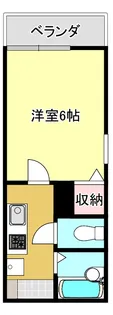 ブラッサム川奈II【2階】の間取り