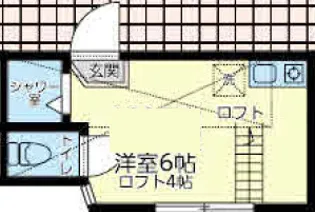 メゾンFUKAISHI浜町【2階】の間取り