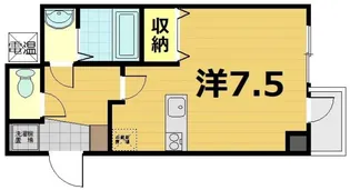 CASA FLUENTE【2階】の間取り