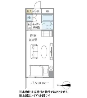 番衆エムエスビル【3階】の間取り