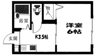 ヒカリフラッツ湘南【2階】の間取り