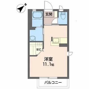 ブルーコートA【2階】の間取り