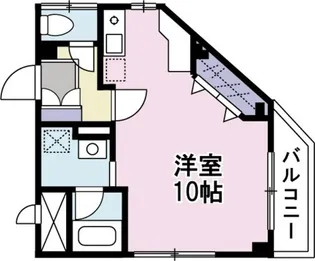 ジュネス亀戸【3階】の間取り