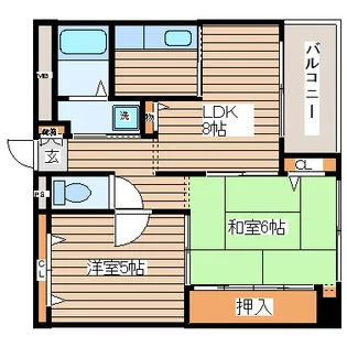 グランレーベン【4階】の間取り