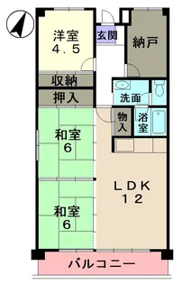 ホレスト【3階】の間取り