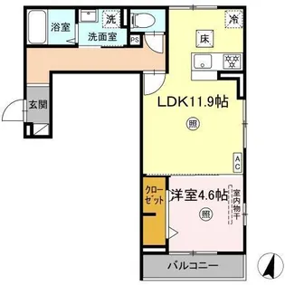 PREMILIFE碩田町【1階】の間取り