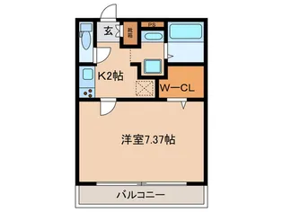 楽田本町東棟【2階】の間取り