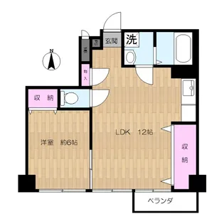 吾妻橋パーソナルハウス【3階】の間取り