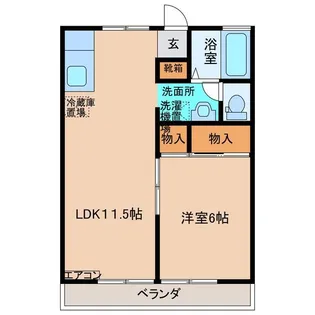 リファインドハウス【1階】の間取り