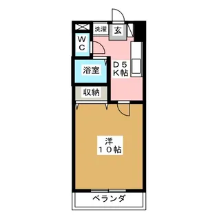 コスモ22【2階】の間取り