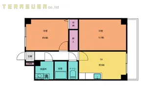 アメニティ別府【4階】の間取り