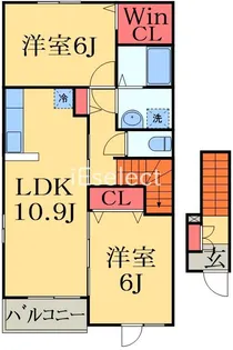 グレイス【2階】の間取り