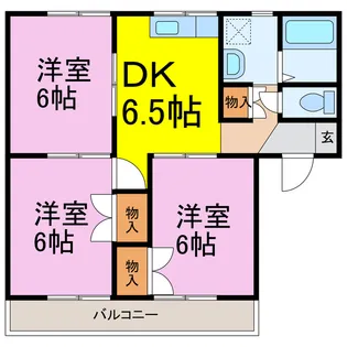 プライム10【1階】の間取り