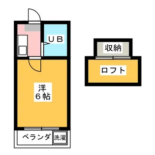 花と陽光のレーベン東静岡【2階】の間取り