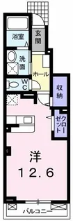 ヴィラ.ジェルメ II【1階】の間取り
