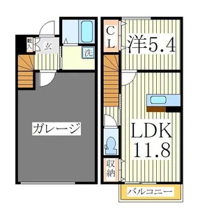 Lumirea III【2階】の間取り