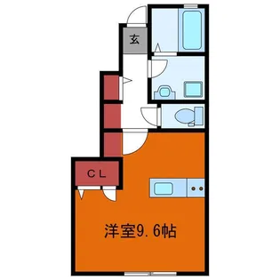 ガランシェール【1階】の間取り