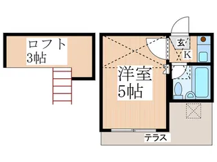 エトワ-ル新高円寺【1階】の間取り