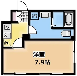 FABRIC飯田橋【5階】の間取り