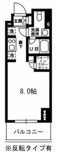 レジディア杉並方南町【2階】の間取り