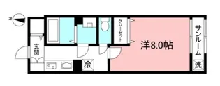 Cumnor Place【2階】の間取り