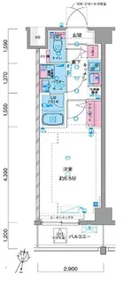ジェノヴィア本羽田スカイガーデン【2階】の間取り
