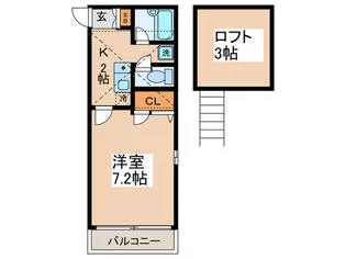 エフ・ヒラマ【2階】の間取り
