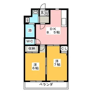 CONFORT N【3階】の間取り