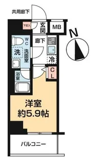 ヴァローレ松戸フィーロ【2階】の間取り