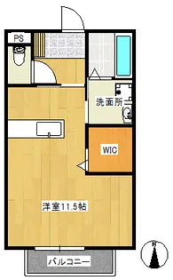グランパルフェ【2階】の間取り