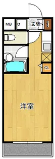 ベルコリーヌ宝塚【3階】の間取り