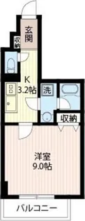エスティメゾン秋葉原【9階】の間取り