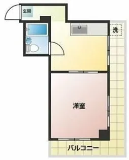 クレスト六高台【4階】の間取り