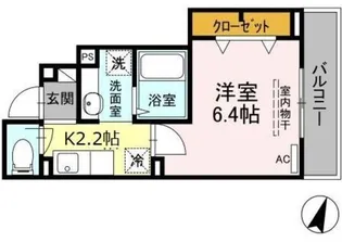 エクセリア高島平I【1階】の間取り