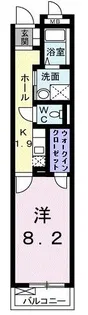 トーレ・ハナ【1階】の間取り